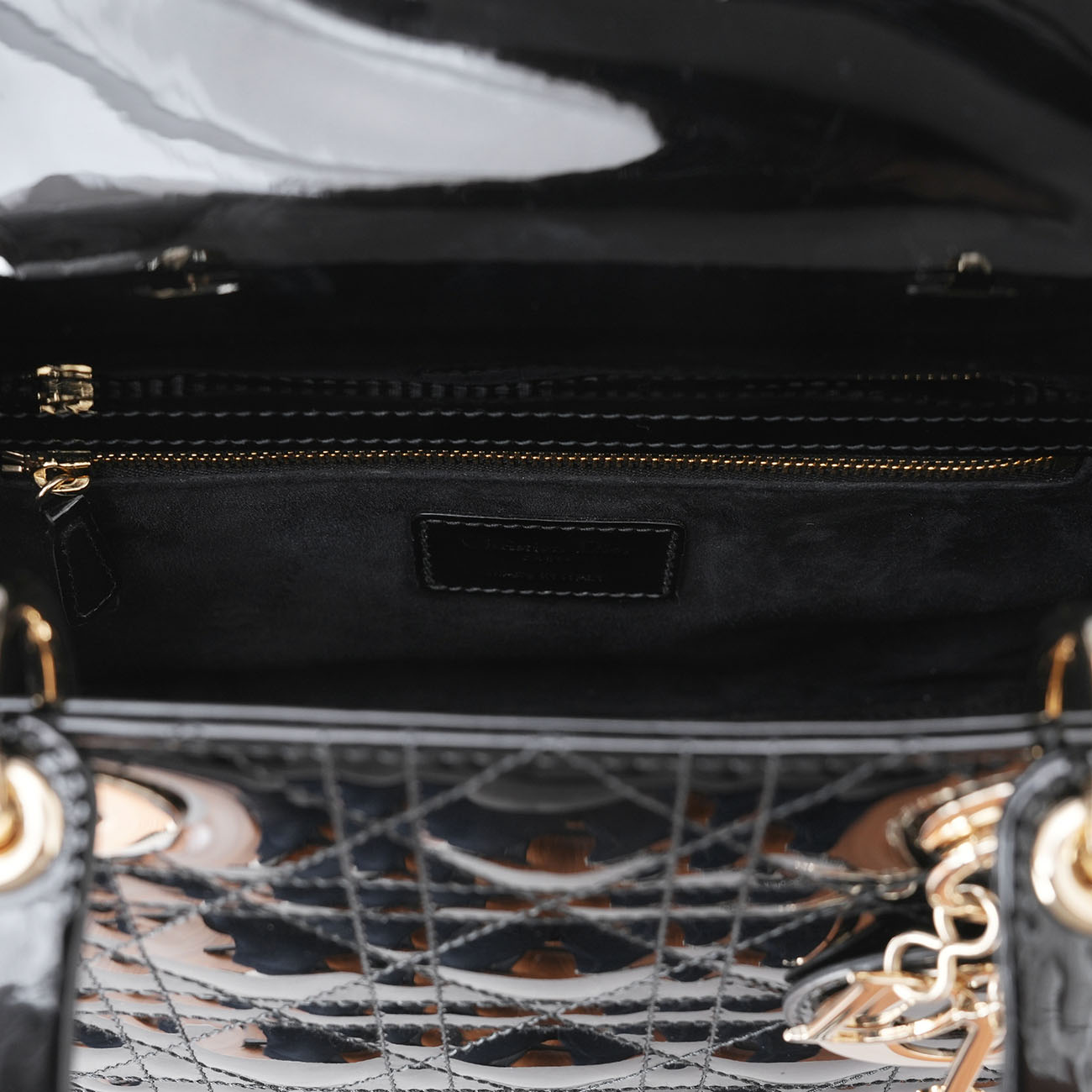 CHRISTIAN DIOR(USED)디올 페이던트 레이디디올 미듐